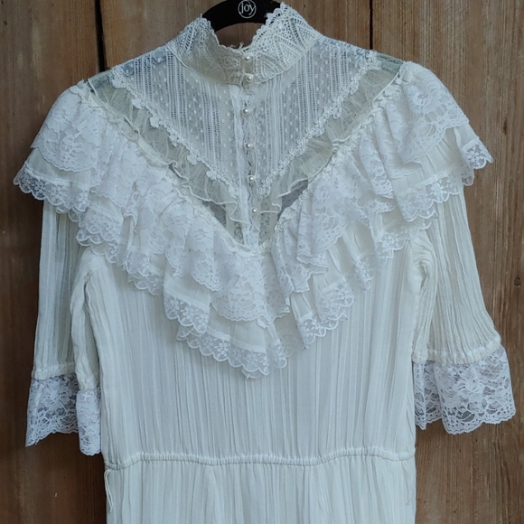 Vintage Gunne Sax Dress Size 11 - Picture 5 of 11